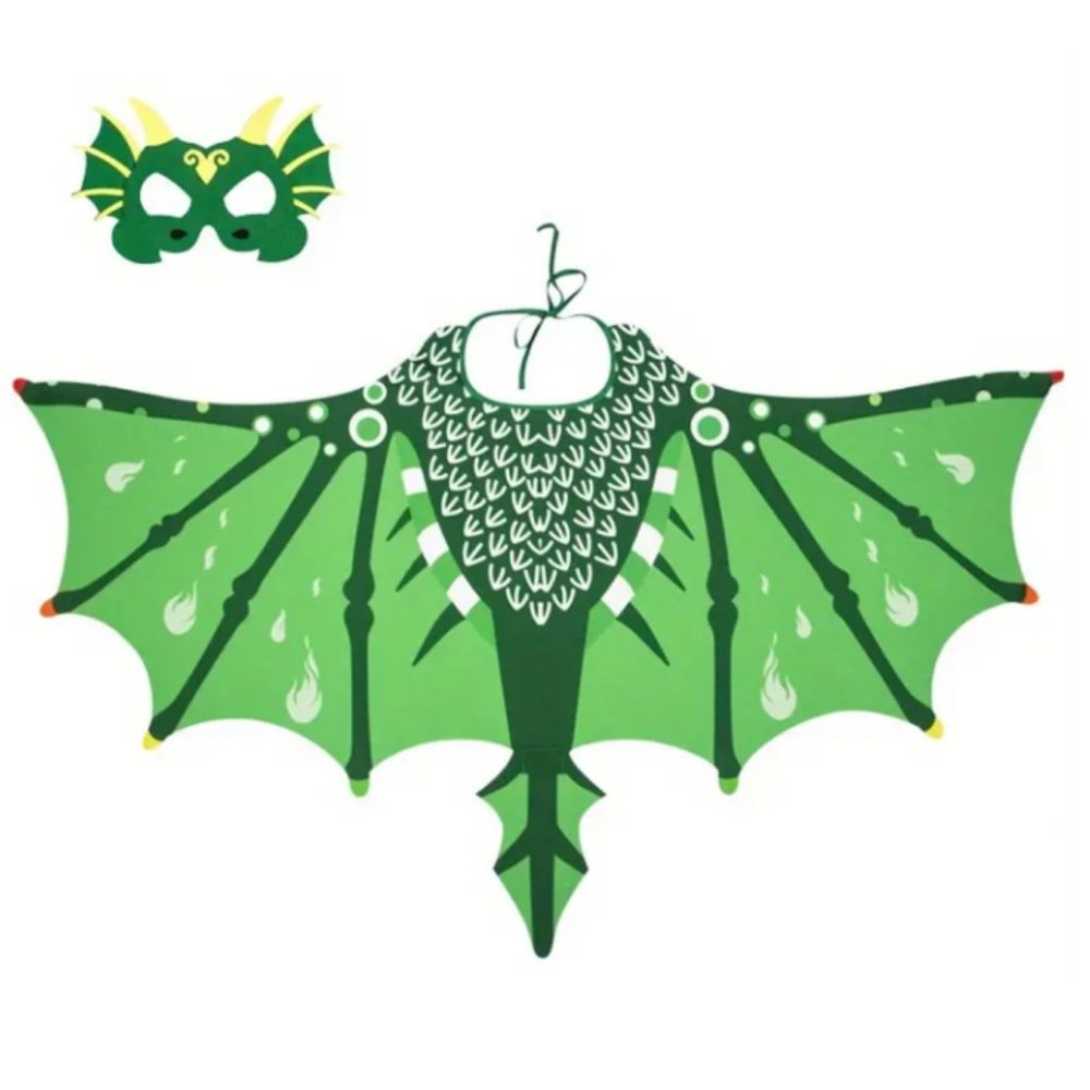 NEW Kids Dinosaur or Dragon Wings with Mask - Pretend Play / Dress Up